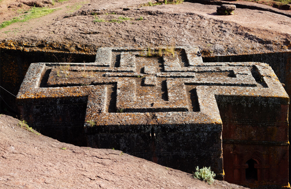 Ruins of Lalibela - Pic by Clemens Sehi from Travellers Archive.