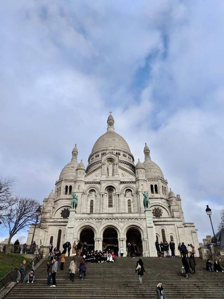 Sacre Coeur in Paris France by Tori Leigh