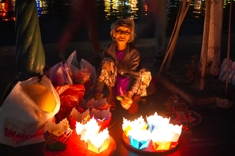 Hoi An Lantern festival in Vietnam - Pic by Jessica from Uprooted Traveler