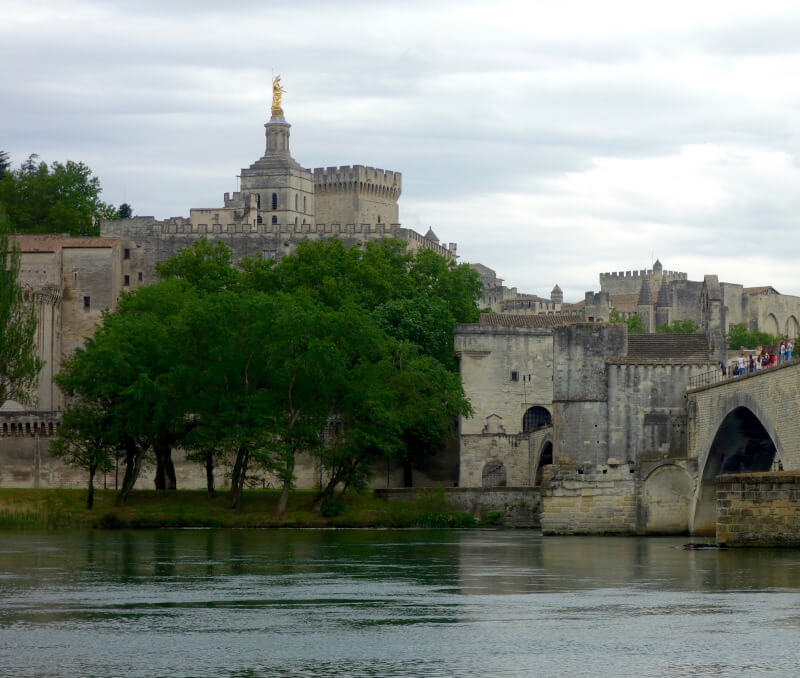 Notre-Dame des Doms or Avignon Cathedral in France
