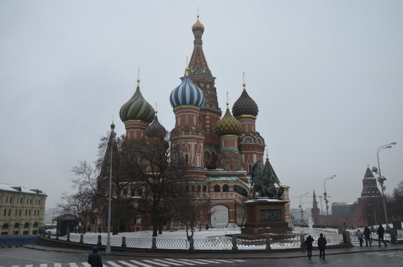 Saint Basil Cathderal in Moscow by Alejandra