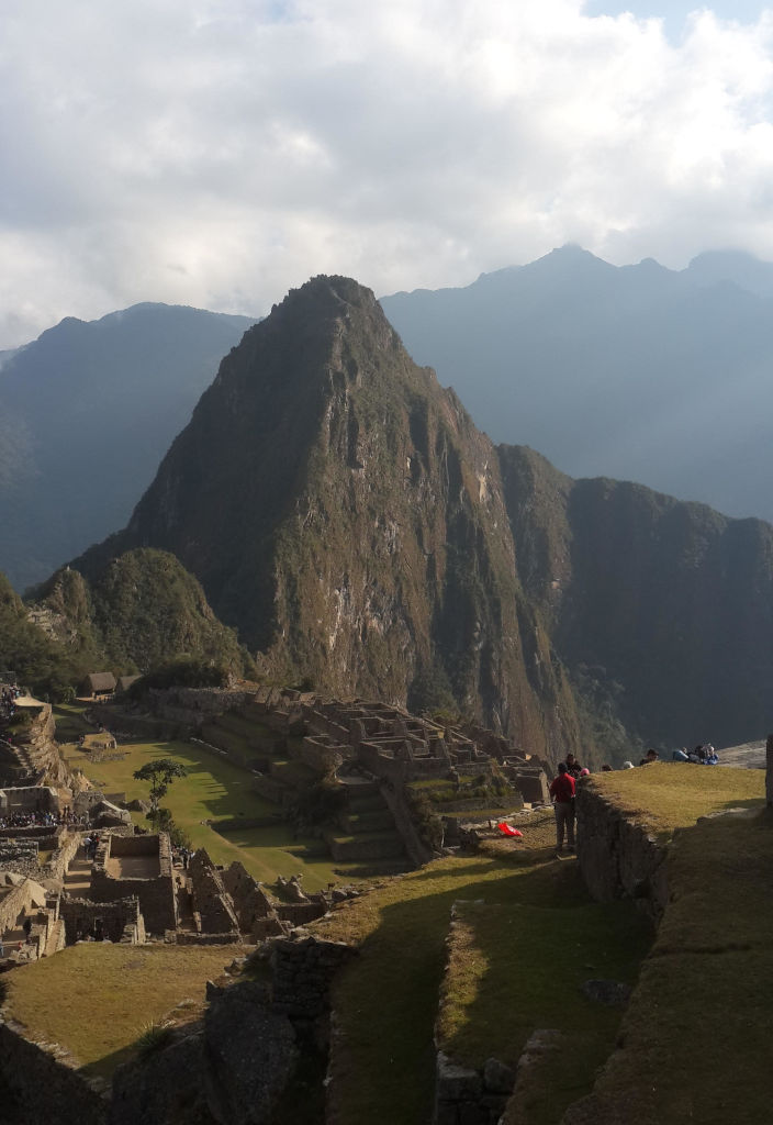 Picture of Machu Picchu ruins.