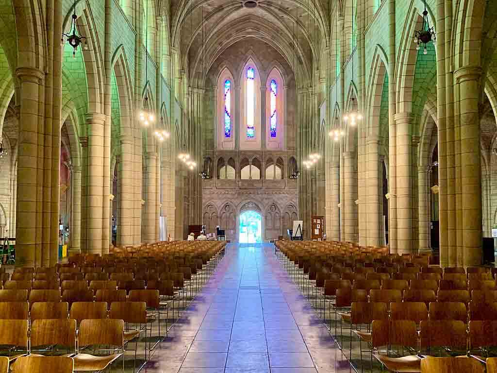 St. John's Cathedral in Brisbane Australia - wiki cc image.