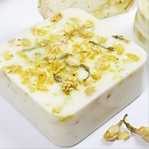 vanilla soap made at home.