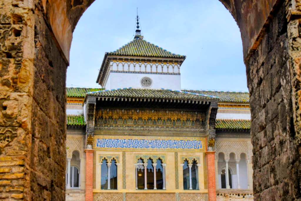 Pedros Palace at Royal Seville Alcazar.