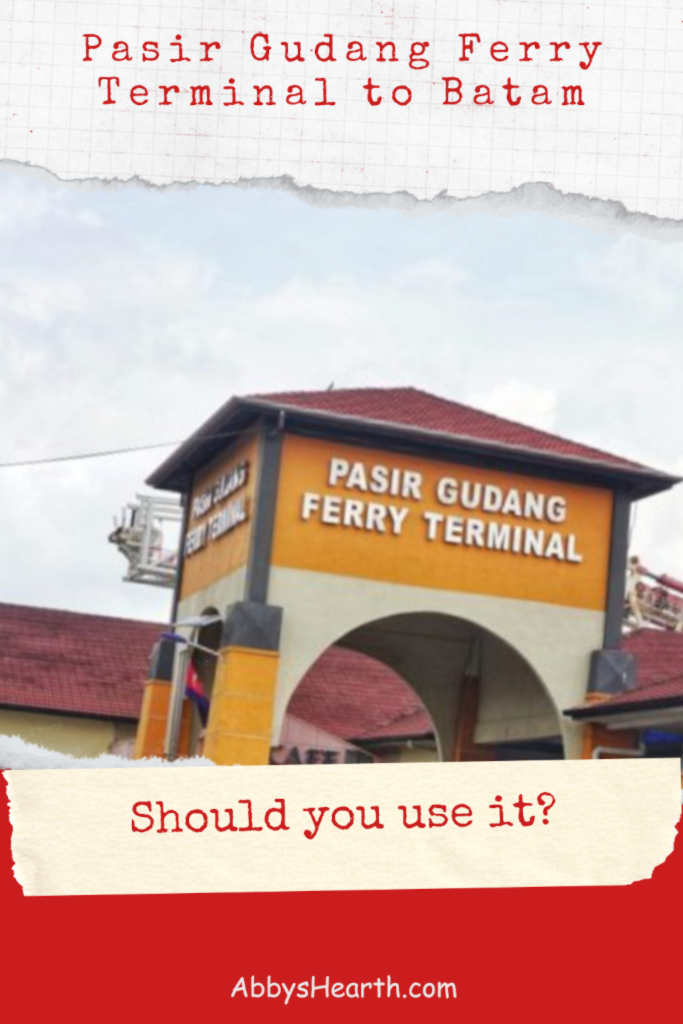 Pasir Gudang Ferry terminal.