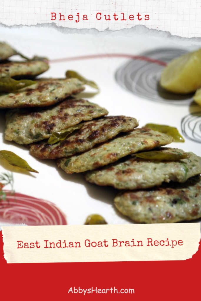 How to make goat brain cutlets.