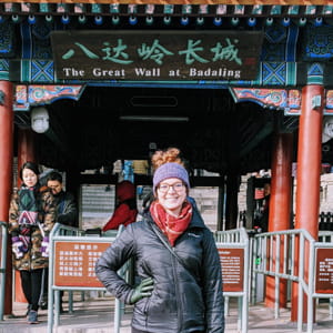 Molly from Hooked on Hiatus in China.
