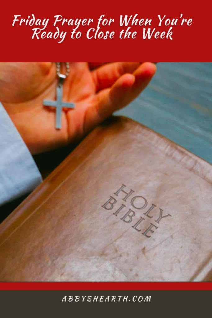 Hand with Bible.