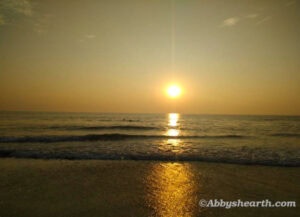 Sunset pic by Sarah depicting the hope of the book of Revelation.