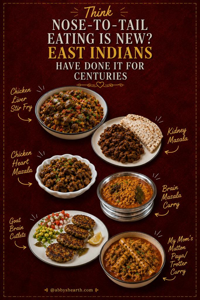 Tasty offal dishes my mom makes that are nose to tail eating.