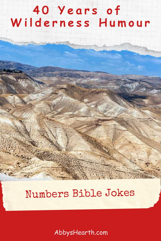 Arid desert in Israel depicting the Book of Numbers.