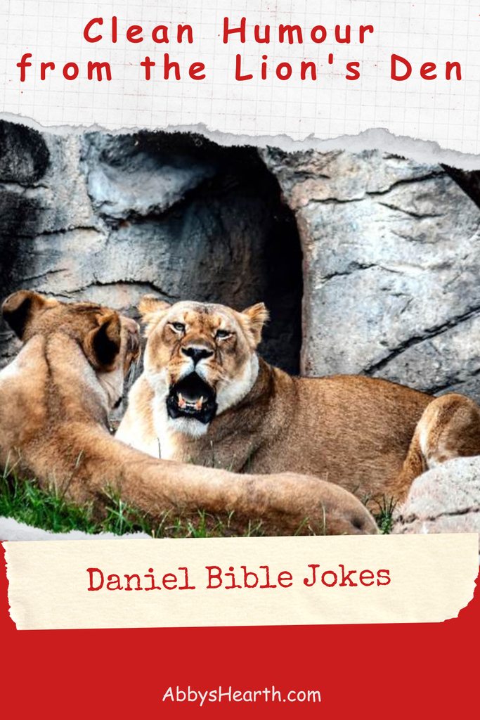 Two lions resting outside their den.