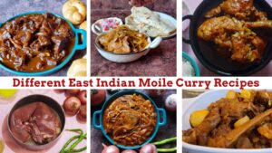 Collage of Different East Indian Moile recipes.