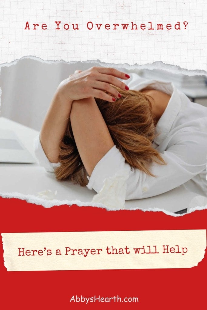 Woman overwhelmed and stressed, head in hands, seeking comfort and peace.