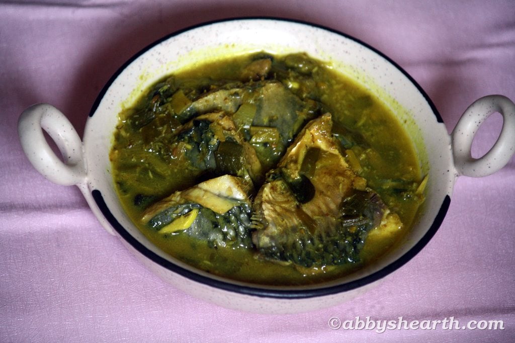 Hilsa khujit curry is ready.